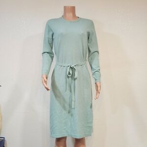 Joseph Magnine Vintage Real Lambswool & Cashmere Belted Dressy Size L